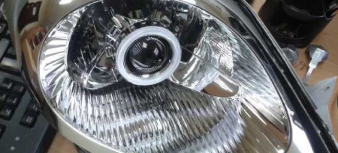 Установка биксеноновых линз — видео