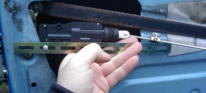 Установка центрального замка своими руками