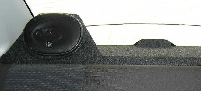 Как снять заднюю полку Лада Гранта для установки динамиков своими руками