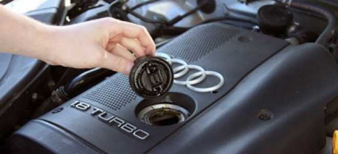 Замена масла в двигателе автомобиля