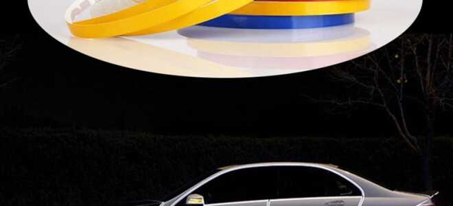 Двойная лента – наклейка Бумблок на Лада Гранта. Обзор. Применение