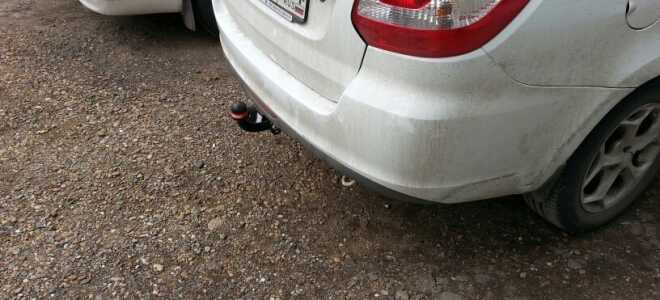 Советы по установке фаркопа на Ладу Гранту лифтбек своими руками