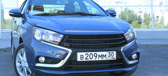 Как сделать оригинальной радиаторную решетку на Lada Vesta