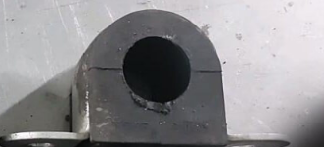 Меняем втулки переднего стабилизатора на Лада Веста