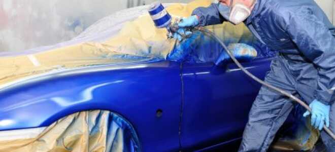 Подготовка автомобиля к покраске