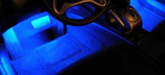 Подсветка салона автомобиля своими руками