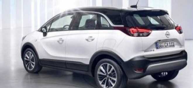 Компактный кроссовер Opel Crossland X