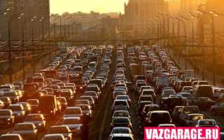 Самые крупные заторы в Москве фиксировались по четвергам