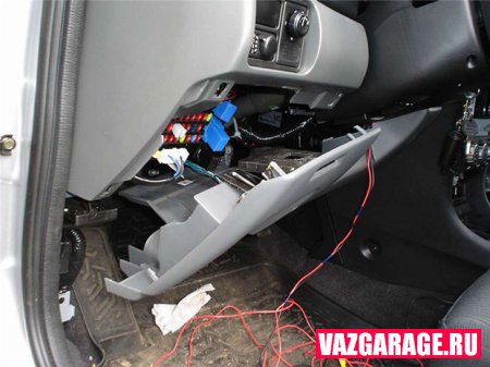 Установка камеры заднего вида