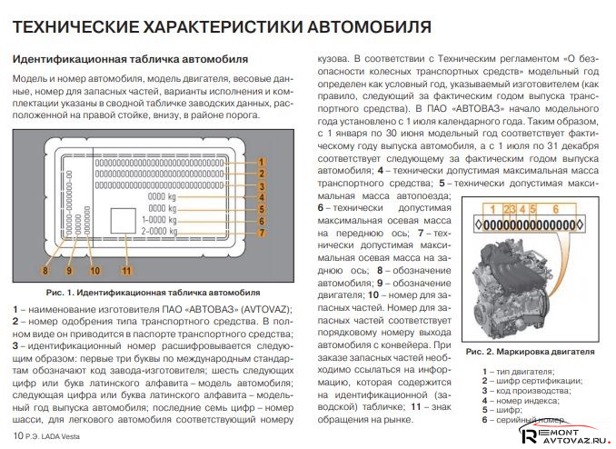 руководство лада веста