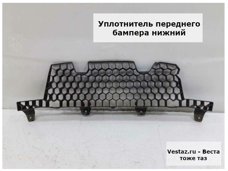 нижний уплотнитель бампера