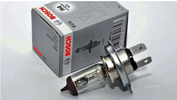Bosch H7 12V 55W PX26D ECO внешний вид лампы на Весту