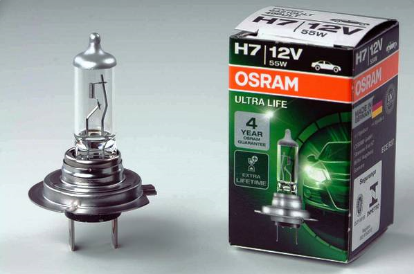 Osram H7 12V 55W на Лада Веста
