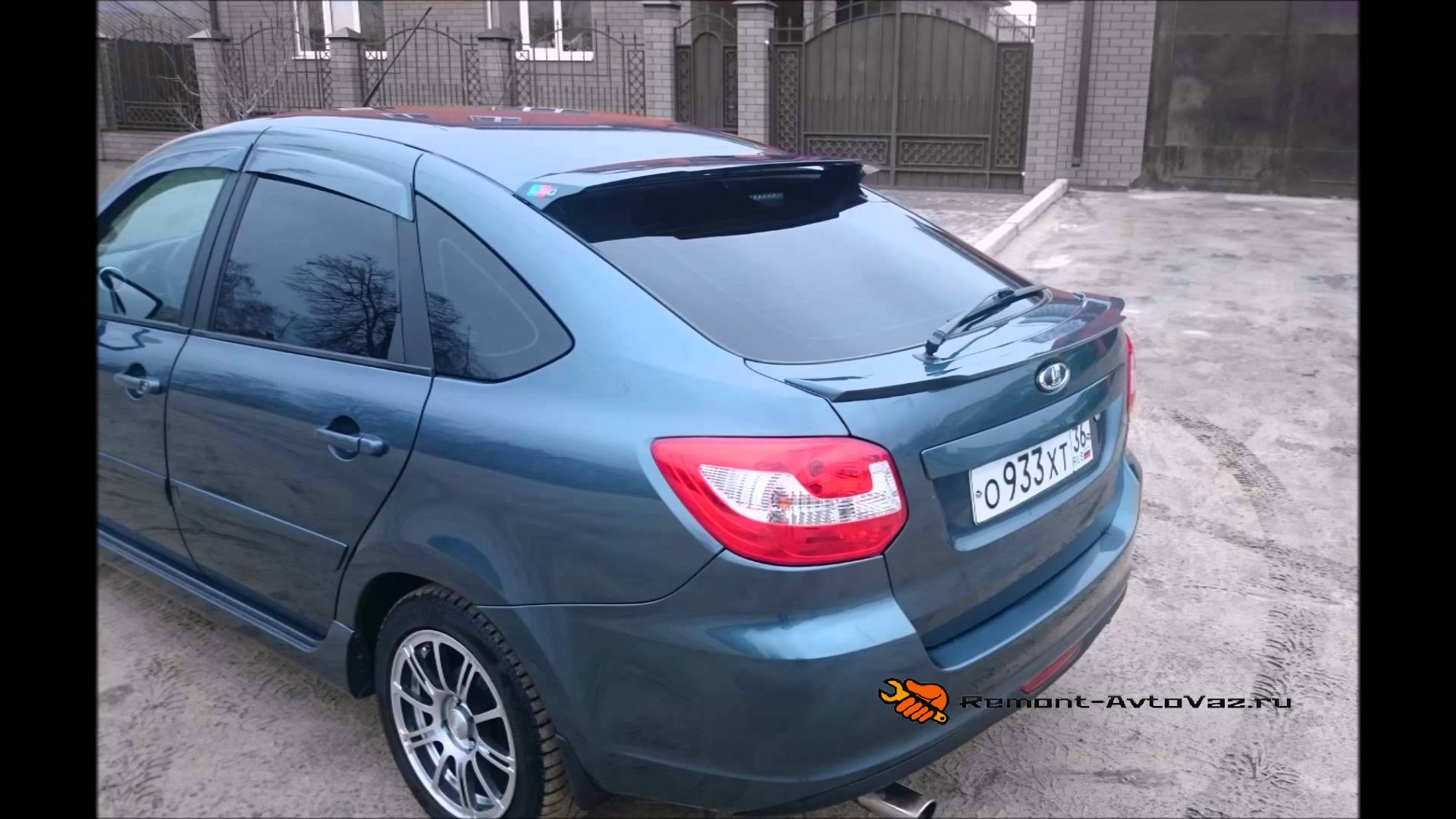 Сполер на Лада Гранта Лифтбек обзор
