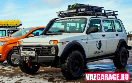 Lada в экспедиции в Арктику